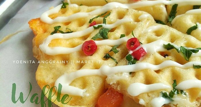 Cara Membuat Waffle Pizza yang Lagi Hits di Korea
