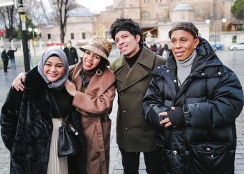 Momen Pertemuan Aurel Hermansyah dengan Mertua di Turki