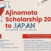 Beasiswa Ajinomoto untuk Kuliah S2 di Jepang