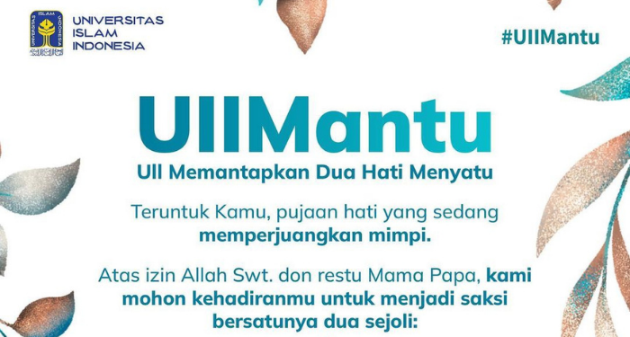 UII Mantu, Promosi Unik Penerimaan Mahasiswa Baru yang Usung Konsep Pernikahan