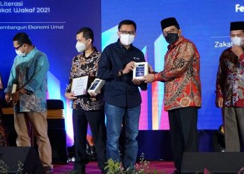 Dompet Dhuafa Terima Penghargaan Kemenag di Malam Apresiasi Festival Literasi Zakat Wakaf