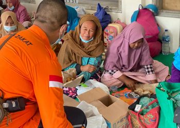 Kolaborasi Anggota Forum Zakat Turun ke Lokasi Bencana Erupsi Semeru