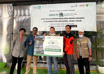 DD Tekno bersama LinkAja Syariah dalam program masjedAja Salurkan donasi Kemanusiaan