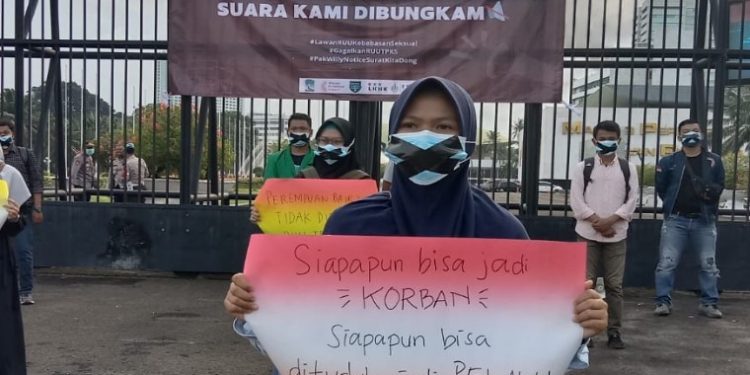 Aksi Bungkam Mahasiswa atas Usulan RUU TPKS