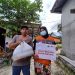 Rumah Zakat bersama DKM Baitut Taubah KPU dan Cukai Tanjung Priok Salurkan Bantuan untuk Banjir Sintang