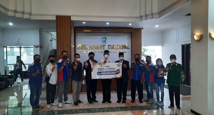 Bantu Pemulihan Pasca Erupsi Semeru, TIKI Serahkan Donasi Rp500 Juta Lewat BAZNAS