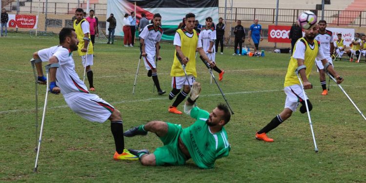 Gaza Luncurkan Tim Sepak Bola yang Pemainnya Diamputasi