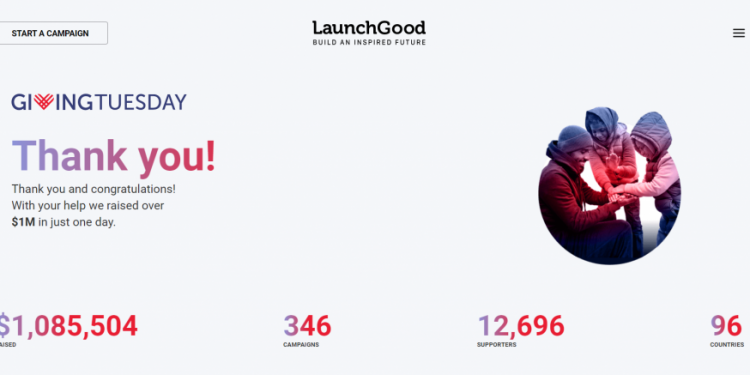Acara GivingTuesday Platform Muslim Berhasil Galang 1 Juta Dolar dalam Sehari