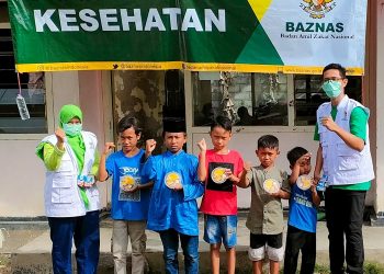 Stunting Ditemukan BAZNAS Diantara Anak-anak Terdampak Erupsi Semeru