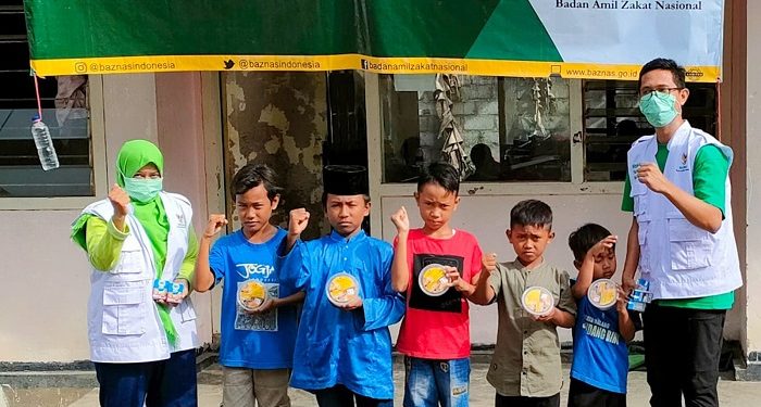 Stunting Ditemukan BAZNAS Diantara Anak-anak Terdampak Erupsi Semeru