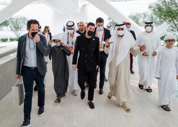 Legenda Sepak Bola Lionel Messi Kunjungi Expo 2020 Dubai