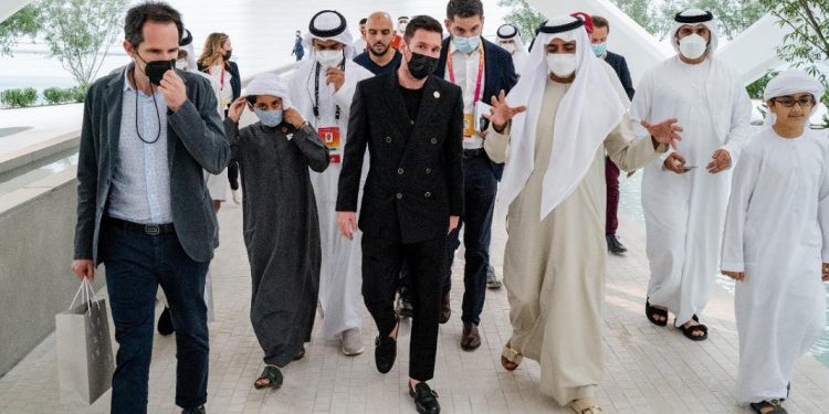 Legenda Sepak Bola Lionel Messi Kunjungi Expo 2020 Dubai
