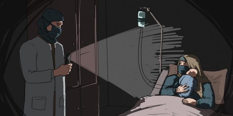 Bayi di Afghanistan Terpaksa Lahir dengan Bantuan lampu dari Ponsel