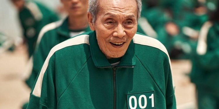 Kakek 001 di Serial Squid Game Menangkan Golden Globe Pertama dari Korsel