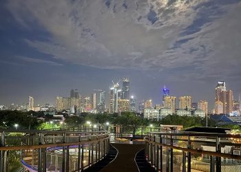 Skywalk Senayan Park Tempat Wisata Instagramble yang Lagi Hits