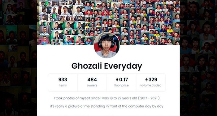 Ghozali Everyday, Penjual NFT Selfie yang Raup Miliaran Rupiah