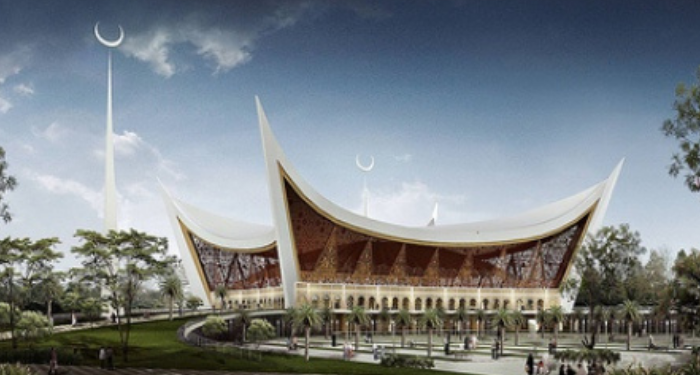 Mengenal Lebih Dekat Masjid Raya Sumatera Barat yang Dinobatkan sebagai Desain Terbaik Dunia