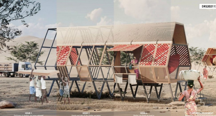 Desain Shelter untuk Daerah Bencana, FTUI Juara Kompetisi Arsitektur Internasional