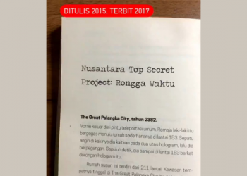 Penulis Novel ini Sudah Terlebih Dahulu Masukkan Nama Nusantara dalam Karyanya