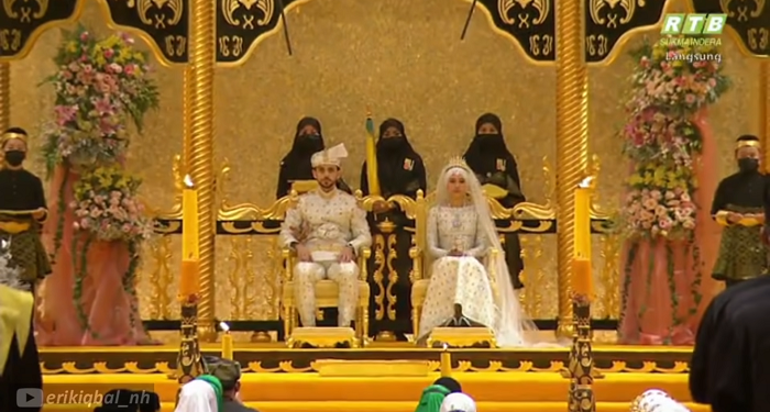 Anak Sultan Brunei Putri Fadzilah Gelar Pernikahan 10 Hari