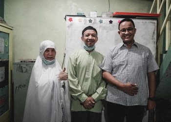 Anies Sambangi Salim Abdullah, Lulusan Luar Negeri Pendiri TPQ dan TK di Kampung Muka