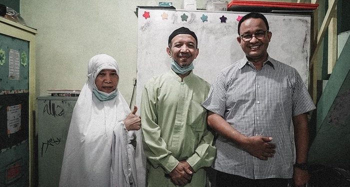 Anies Sambangi Salim Abdullah, Lulusan Luar Negeri Pendiri TPQ dan TK di Kampung Muka