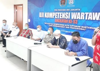 PWI Jakarta Gelar Uji Kompetensi Wartawan Angkatan ke-53
