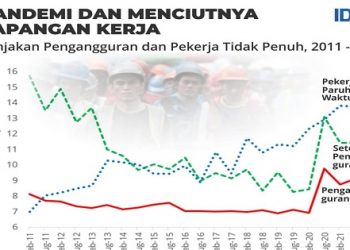 IDEAS: Angka Kemiskinan Turun, Namun Pengangguran Bertambah Menjadi 9,1 Juta