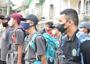 Kepanduan Cianjur Gelar Fun Hiking Bersama Warga