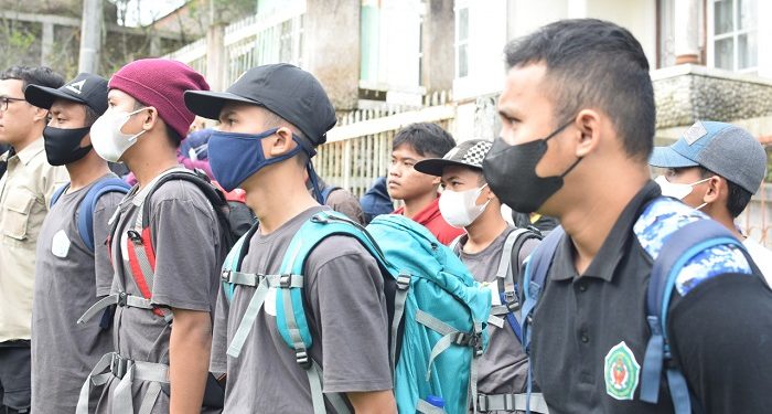 Kepanduan Cianjur Gelar Fun Hiking Bersama Warga