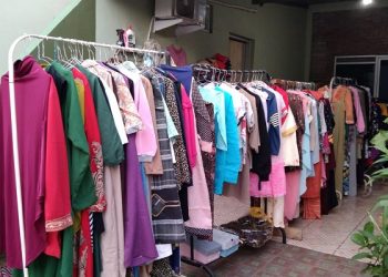 Komunitas Rumah Pintar Aisha Menggelar Bazar Gratis Aneka Kebutuhan untuk Masyarakat