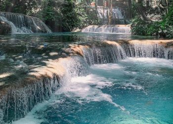 Pesona Keindahan Air Terjun Salodik di Luwuk Banggai Sulteng
