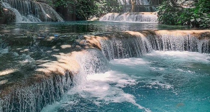 Pesona Keindahan Air Terjun Salodik di Luwuk Banggai Sulteng