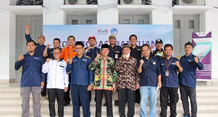 Kolaborasi Anggota FOZ DKI Kirimkan Bantuan Logistik Recovery Semeru