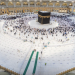 Jamaah Umrah Diberikan 34 Jalur di Daerah Tawaf yang Berjarak Sosial