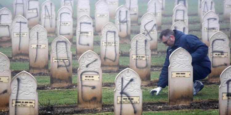 Pemakaman Muslim di Jerman Alami Serangan Vandalisme