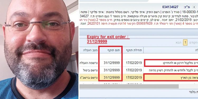 Pria Australia Ini Dilarang Meninggalkan Israel Selama 8.000 Tahun