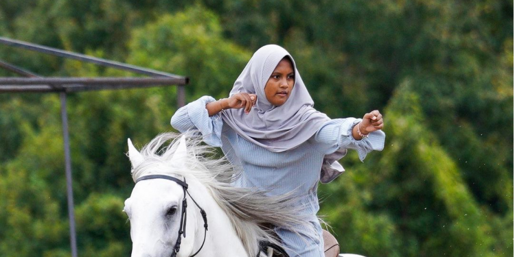 Arum Nazlus, Atlet Cilik Indonesia Juara Panahan Berkuda Internasioanl