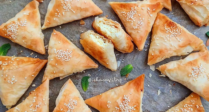 Resep Tiropita Cemilan Khas Yunani ala Icha Savitry