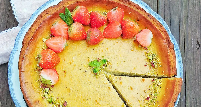 Resep Pistachio CheeseCake Kudapan Manis ala Icha Savitry