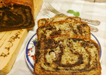 Resep Marbled Chocolate Banana Cake