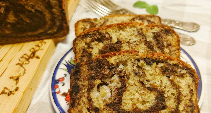 Resep Marbled Chocolate Banana Cake