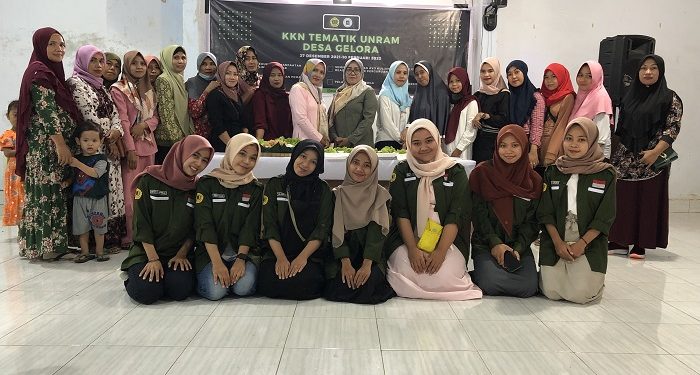 Mahasiswa Unram Gelar Pelatihan Tata Boga di Desa Gelora