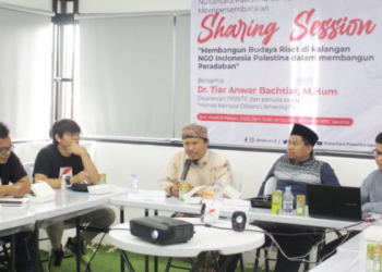 Nusantara Palestina Center Gelar Sharing Session, Bahas Pentingnya Budaya Riset untuk Membangun Peradaban