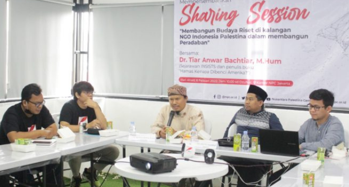 Nusantara Palestina Center Gelar Sharing Session, Bahas Pentingnya Budaya Riset untuk Membangun Peradaban