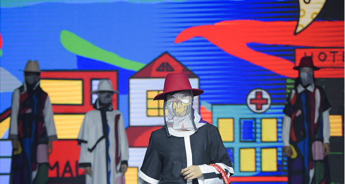 Koleksi Langka Hu by Erika Ardianto x BI Sibolga di Jakarta Fashion Trend