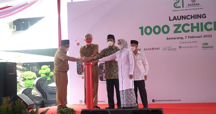 BAZNAS Bersama Gubernur Jateng Luncurkan 1.000 ZChicken