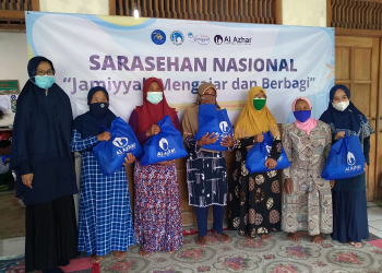 LAZ Al Azhar dan Salam Jamiyyah Al Azhar Indonesia Gelar Bakti Sosial Salurkan Ribuan Paket Bantuan