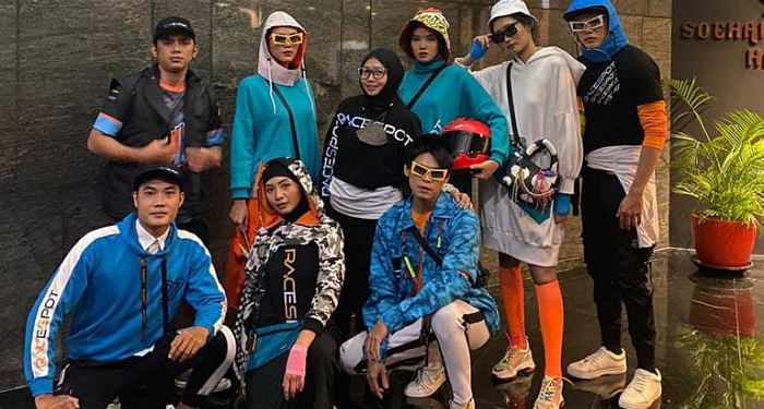 LF Racing Team Milik Designer Lisa Fitria Luncurkan Brand Clothing Baru dengan Merek RACESPOT