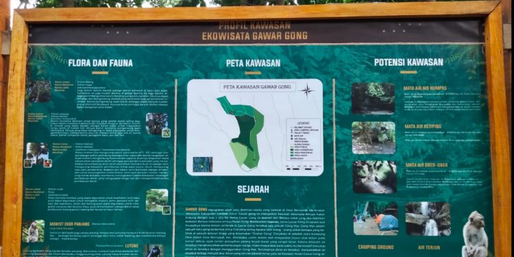 Kini, Kawasan Ekowisata Gawar Gong Punya Profil Kawasan